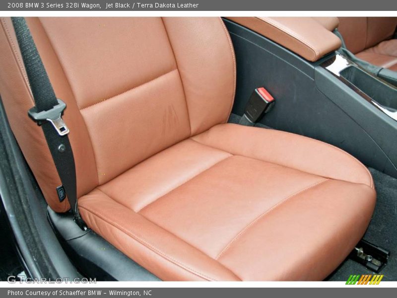 Jet Black / Terra Dakota Leather 2008 BMW 3 Series 328i Wagon