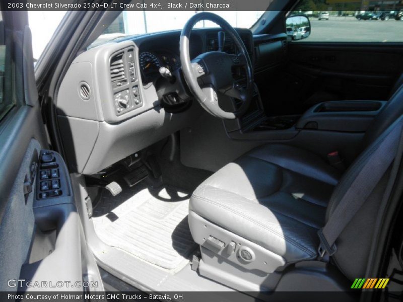 Black / Dark Charcoal 2003 Chevrolet Silverado 2500HD LT Crew Cab 4x4