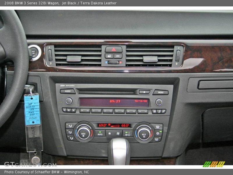 Jet Black / Terra Dakota Leather 2008 BMW 3 Series 328i Wagon