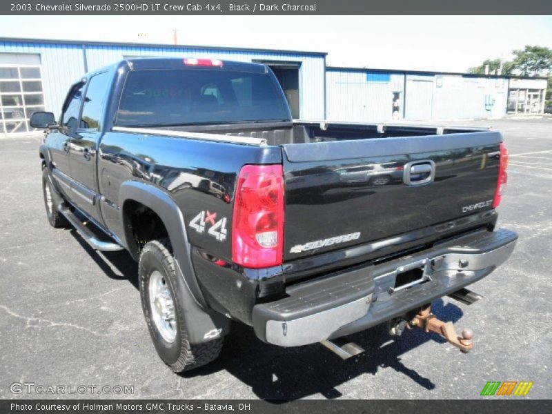 Black / Dark Charcoal 2003 Chevrolet Silverado 2500HD LT Crew Cab 4x4