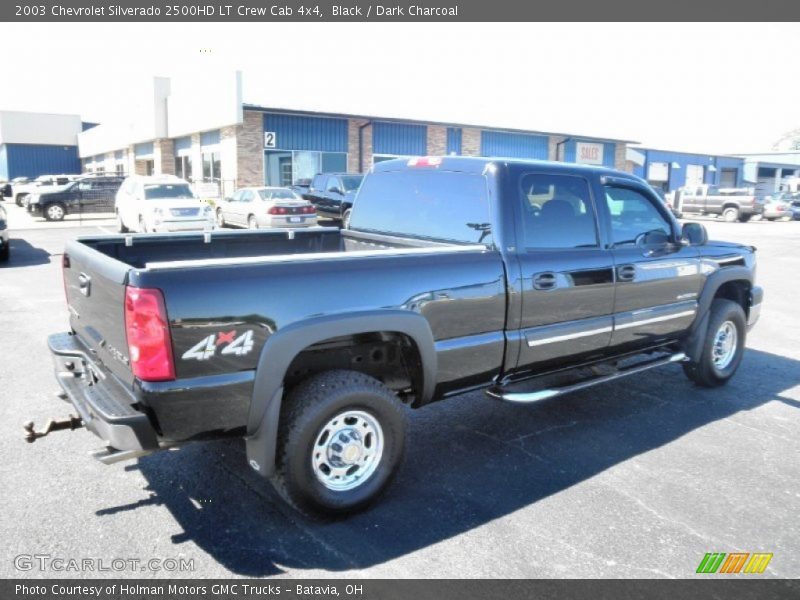 Black / Dark Charcoal 2003 Chevrolet Silverado 2500HD LT Crew Cab 4x4