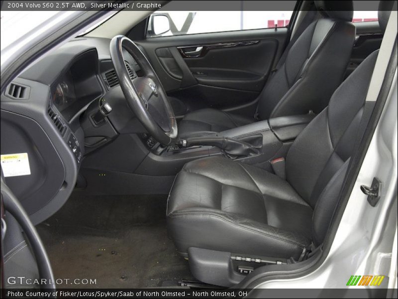  2004 S60 2.5T AWD Graphite Interior