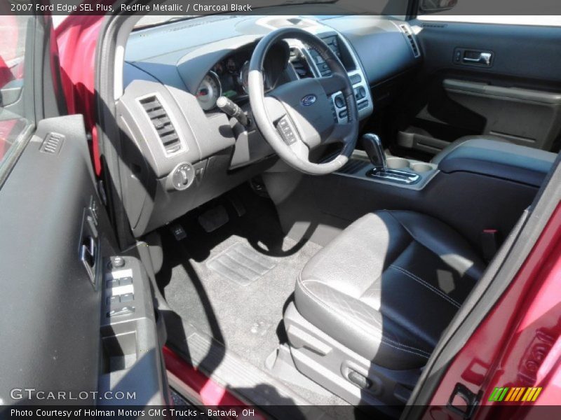 Redfire Metallic / Charcoal Black 2007 Ford Edge SEL Plus