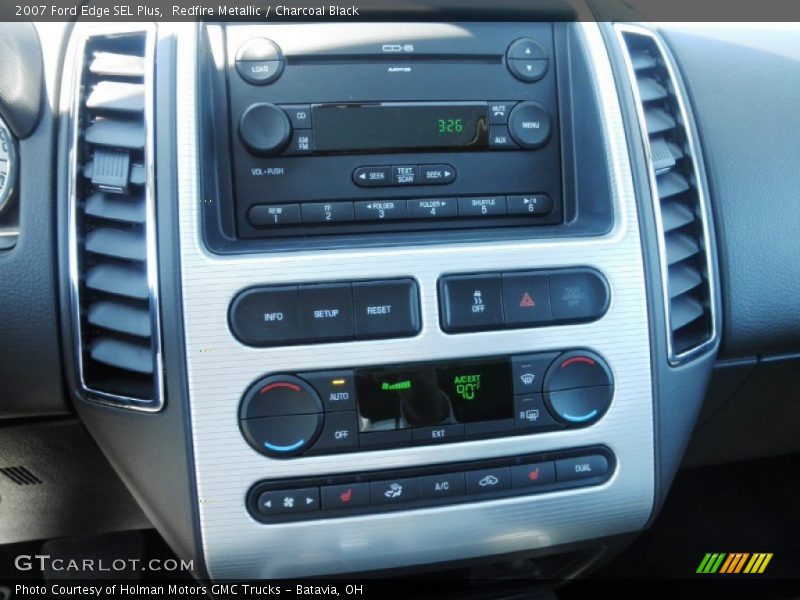 Redfire Metallic / Charcoal Black 2007 Ford Edge SEL Plus