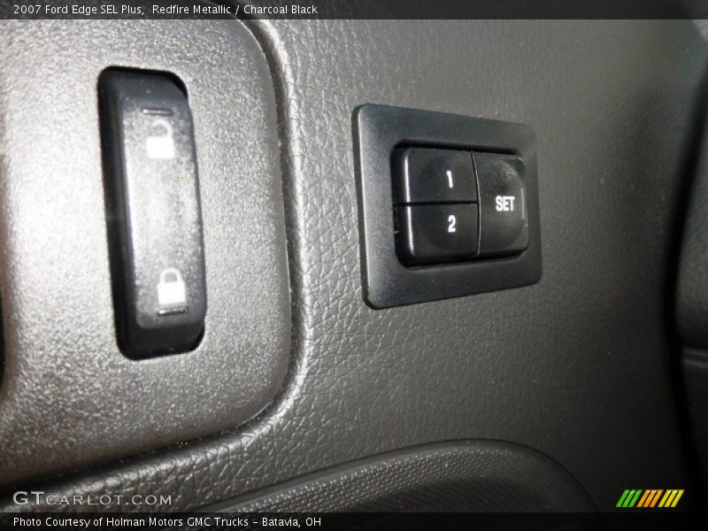 Redfire Metallic / Charcoal Black 2007 Ford Edge SEL Plus