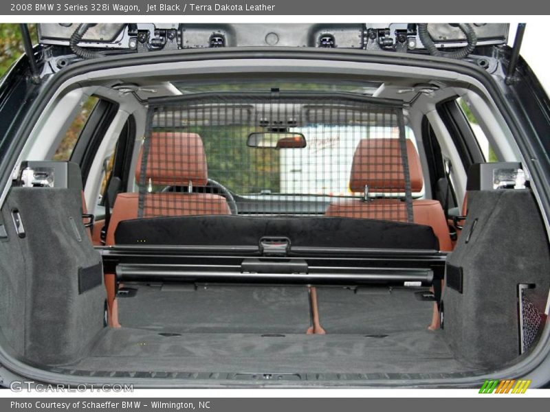 Jet Black / Terra Dakota Leather 2008 BMW 3 Series 328i Wagon