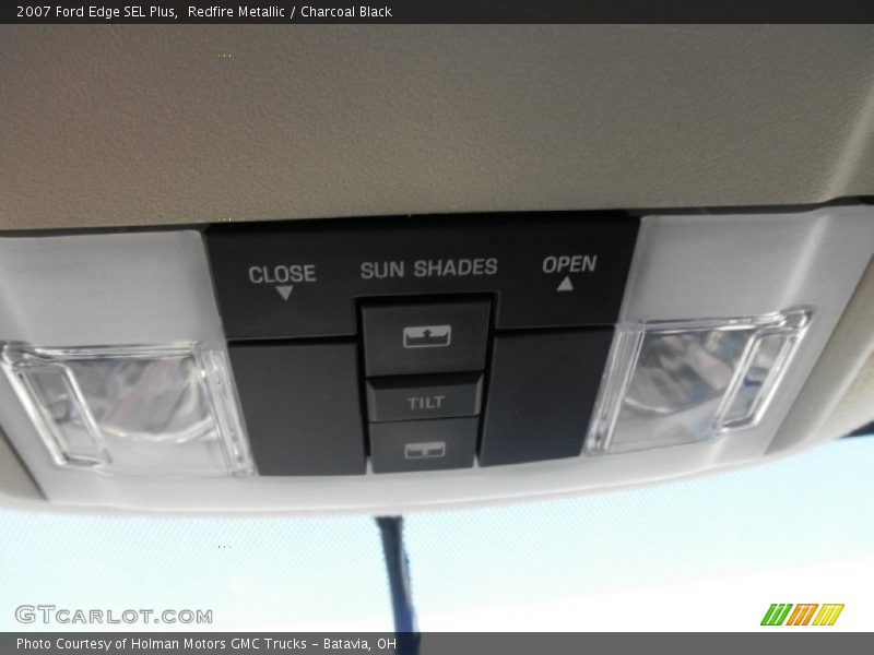 Redfire Metallic / Charcoal Black 2007 Ford Edge SEL Plus
