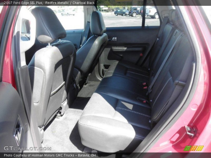 Redfire Metallic / Charcoal Black 2007 Ford Edge SEL Plus