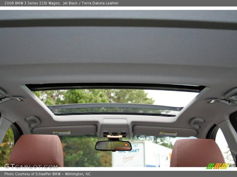 Jet Black / Terra Dakota Leather 2008 BMW 3 Series 328i Wagon