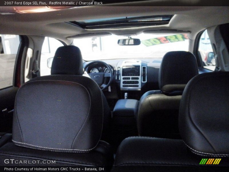 Redfire Metallic / Charcoal Black 2007 Ford Edge SEL Plus