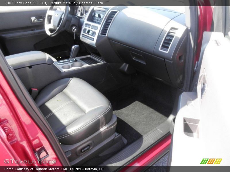 Redfire Metallic / Charcoal Black 2007 Ford Edge SEL Plus