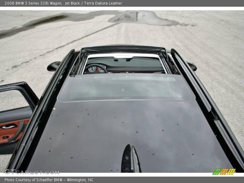 Jet Black / Terra Dakota Leather 2008 BMW 3 Series 328i Wagon