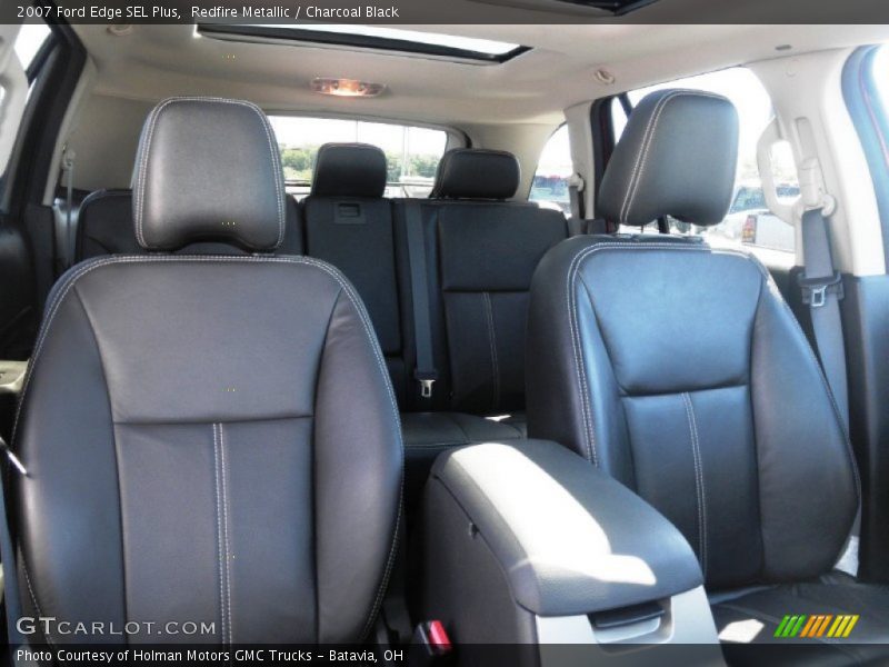 Redfire Metallic / Charcoal Black 2007 Ford Edge SEL Plus