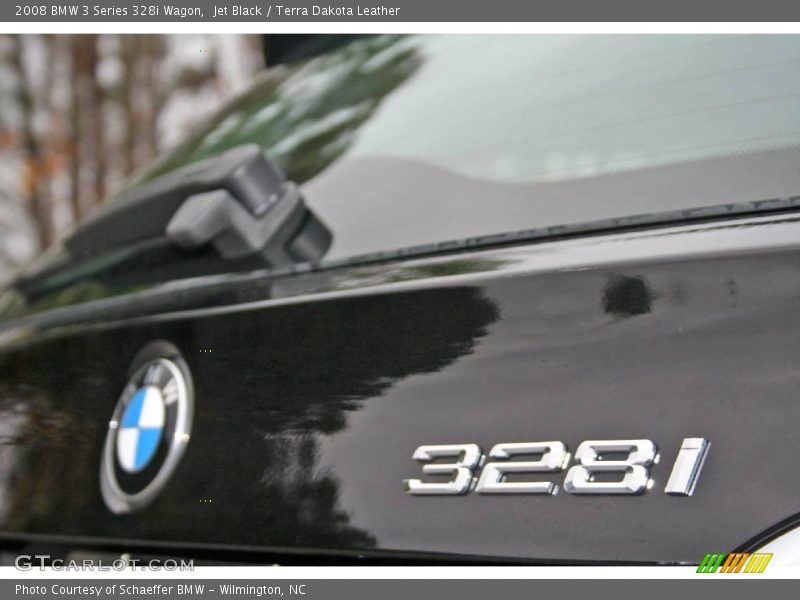 Jet Black / Terra Dakota Leather 2008 BMW 3 Series 328i Wagon