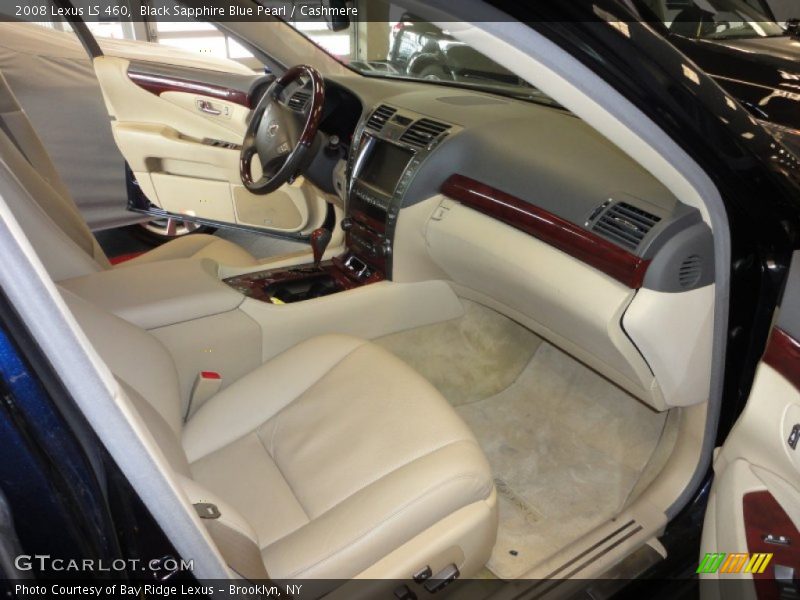 Black Sapphire Blue Pearl / Cashmere 2008 Lexus LS 460