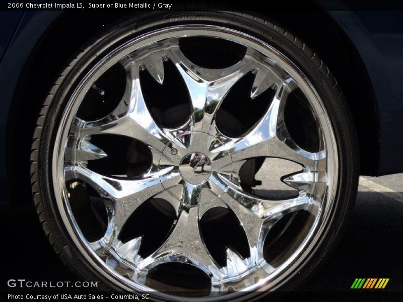 Superior Blue Metallic / Gray 2006 Chevrolet Impala LS