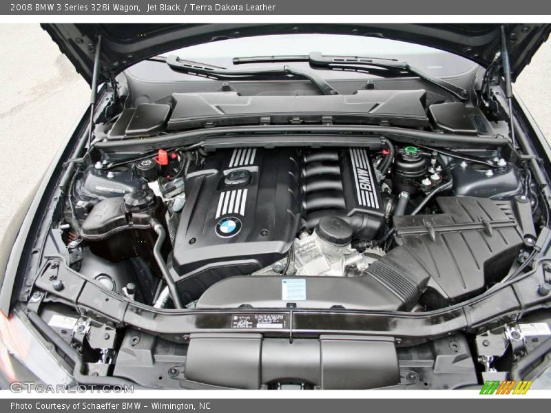 Jet Black / Terra Dakota Leather 2008 BMW 3 Series 328i Wagon