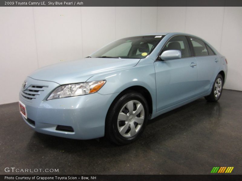 Sky Blue Pearl / Ash 2009 Toyota Camry LE
