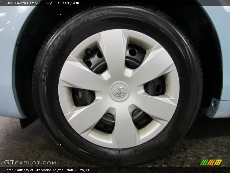 Sky Blue Pearl / Ash 2009 Toyota Camry LE