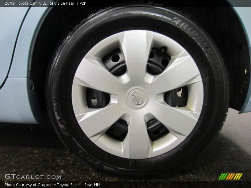 Sky Blue Pearl / Ash 2009 Toyota Camry LE