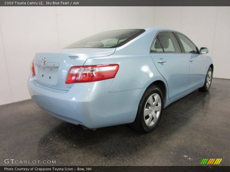 Sky Blue Pearl / Ash 2009 Toyota Camry LE