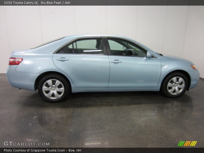 Sky Blue Pearl / Ash 2009 Toyota Camry LE