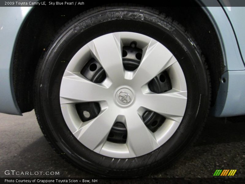 Sky Blue Pearl / Ash 2009 Toyota Camry LE