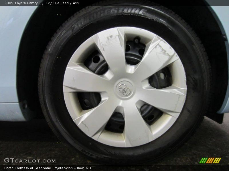 Sky Blue Pearl / Ash 2009 Toyota Camry LE