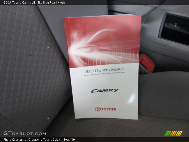 Sky Blue Pearl / Ash 2009 Toyota Camry LE
