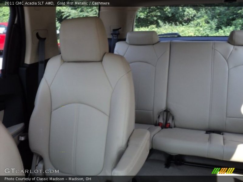 Gold Mist Metallic / Cashmere 2011 GMC Acadia SLT AWD