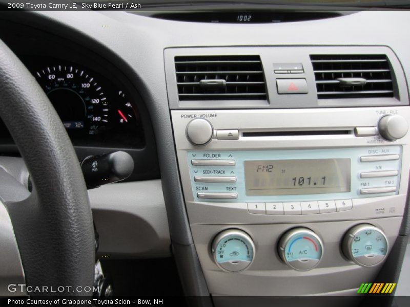 Sky Blue Pearl / Ash 2009 Toyota Camry LE