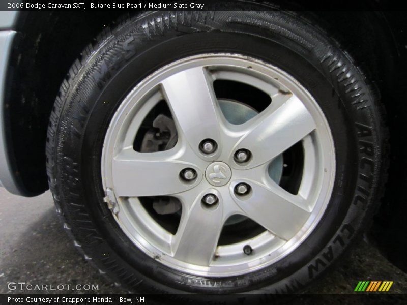Butane Blue Pearl / Medium Slate Gray 2006 Dodge Caravan SXT