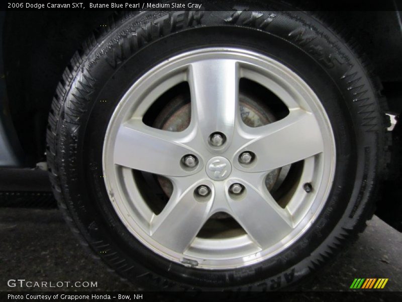 Butane Blue Pearl / Medium Slate Gray 2006 Dodge Caravan SXT