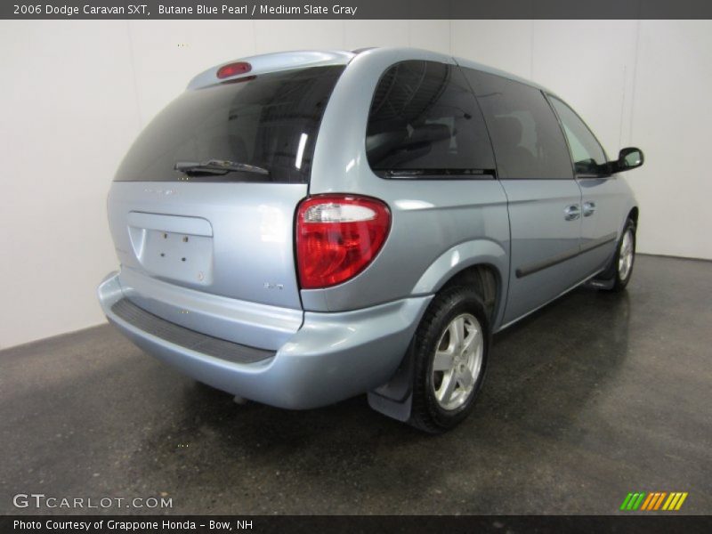 Butane Blue Pearl / Medium Slate Gray 2006 Dodge Caravan SXT