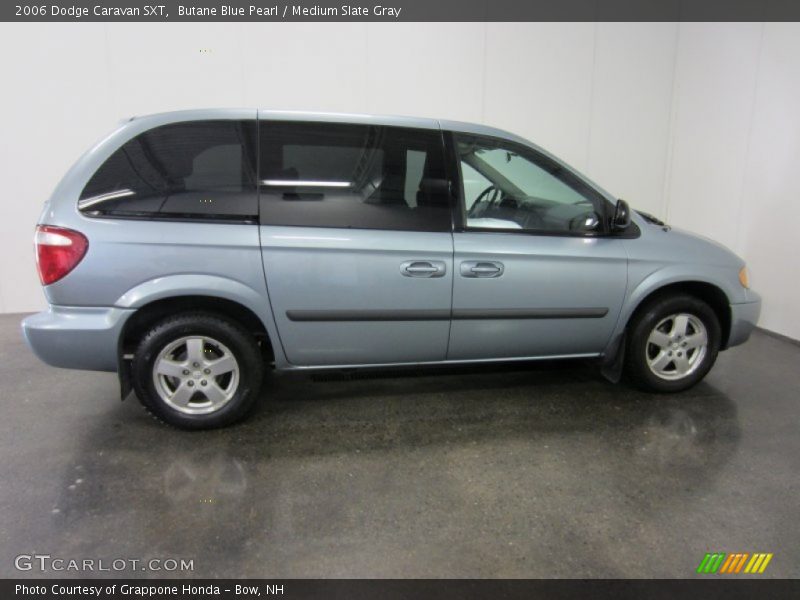 Butane Blue Pearl / Medium Slate Gray 2006 Dodge Caravan SXT