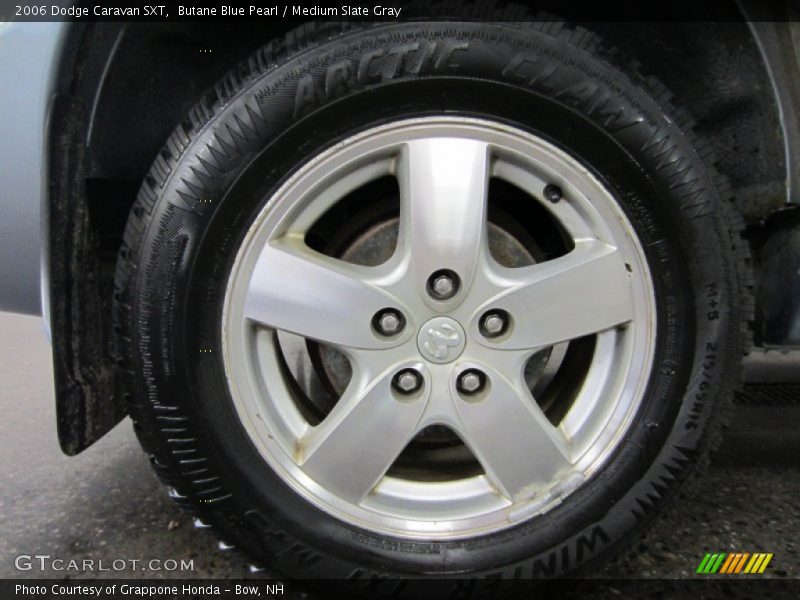 Butane Blue Pearl / Medium Slate Gray 2006 Dodge Caravan SXT