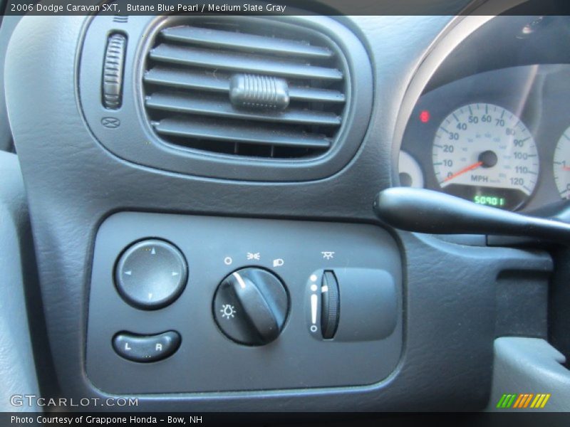 Butane Blue Pearl / Medium Slate Gray 2006 Dodge Caravan SXT