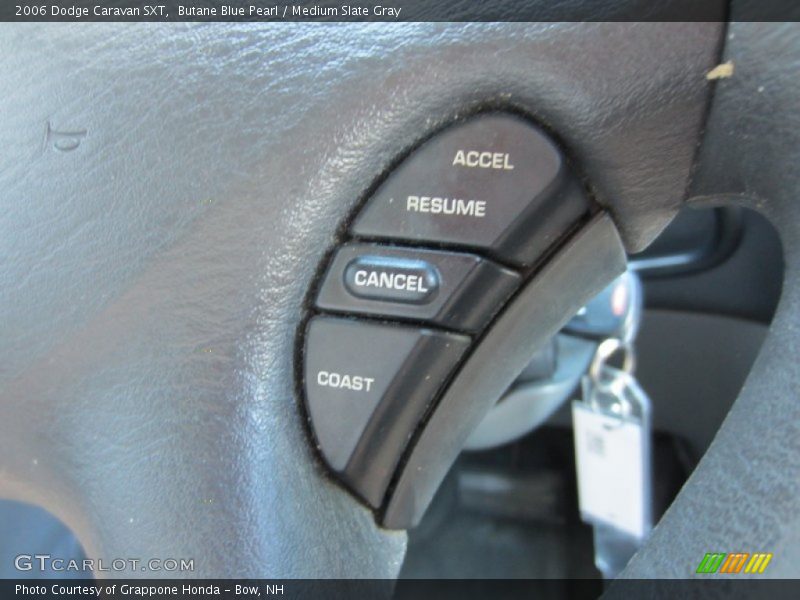 Butane Blue Pearl / Medium Slate Gray 2006 Dodge Caravan SXT