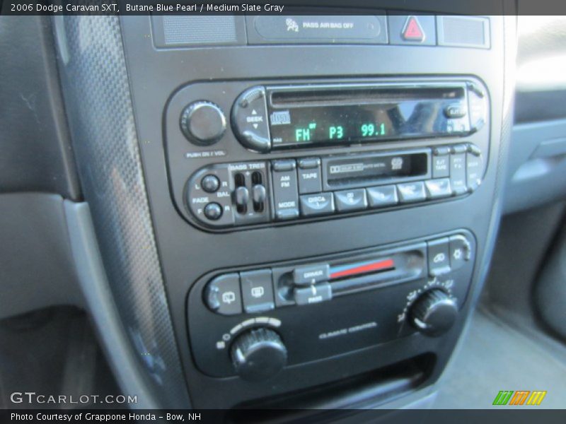 Butane Blue Pearl / Medium Slate Gray 2006 Dodge Caravan SXT