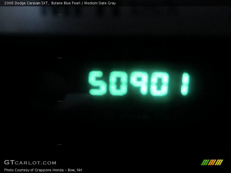 Butane Blue Pearl / Medium Slate Gray 2006 Dodge Caravan SXT