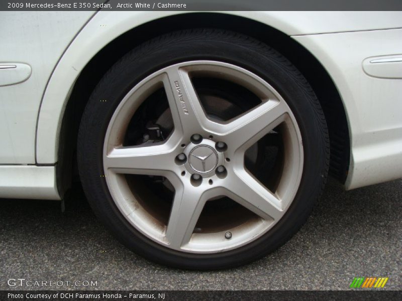 Arctic White / Cashmere 2009 Mercedes-Benz E 350 Sedan
