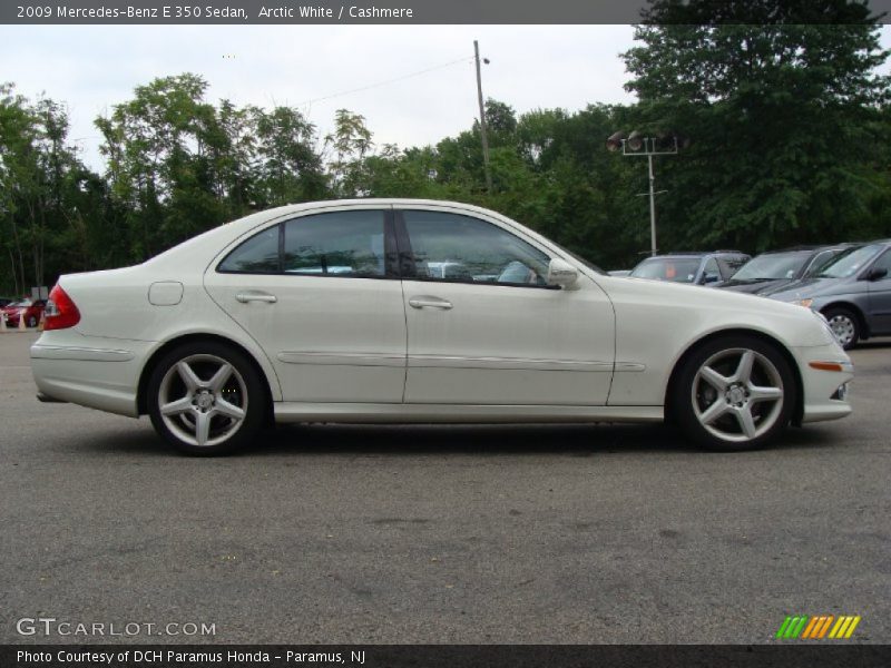 Arctic White / Cashmere 2009 Mercedes-Benz E 350 Sedan