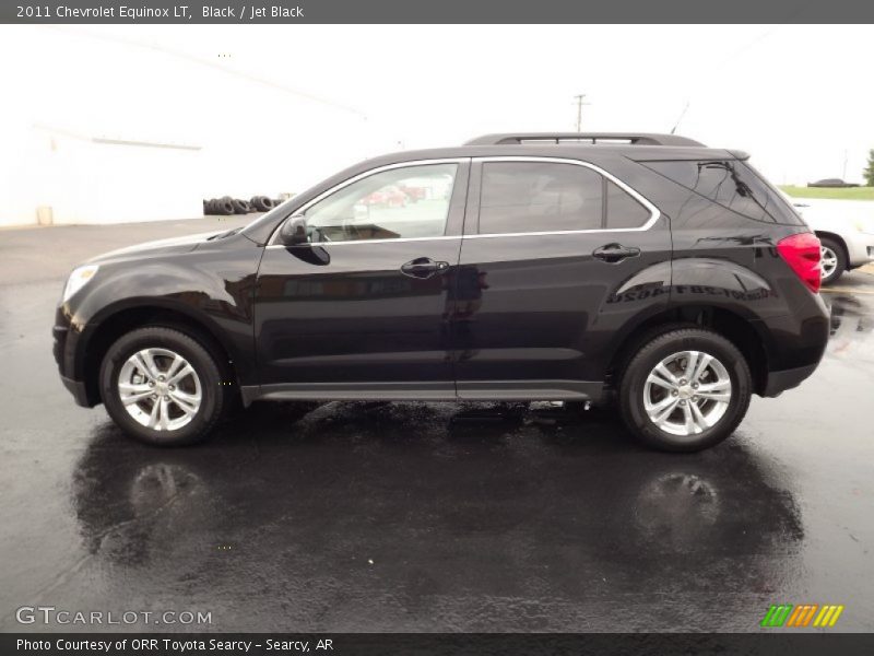 Black / Jet Black 2011 Chevrolet Equinox LT