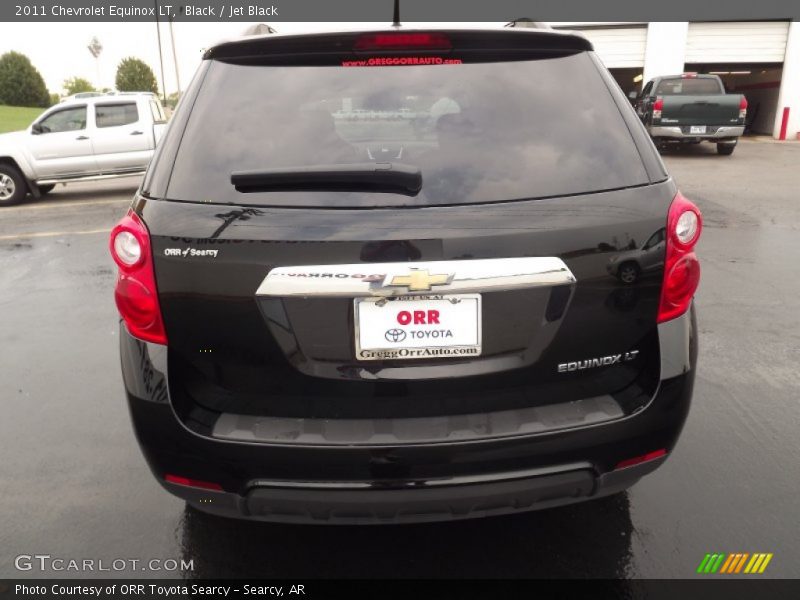 Black / Jet Black 2011 Chevrolet Equinox LT