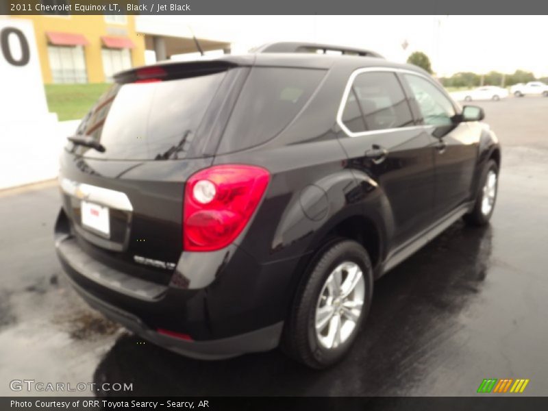 Black / Jet Black 2011 Chevrolet Equinox LT