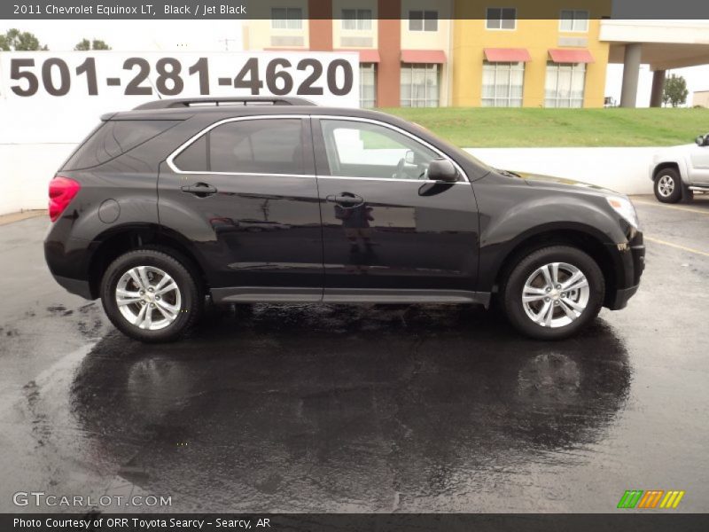 Black / Jet Black 2011 Chevrolet Equinox LT