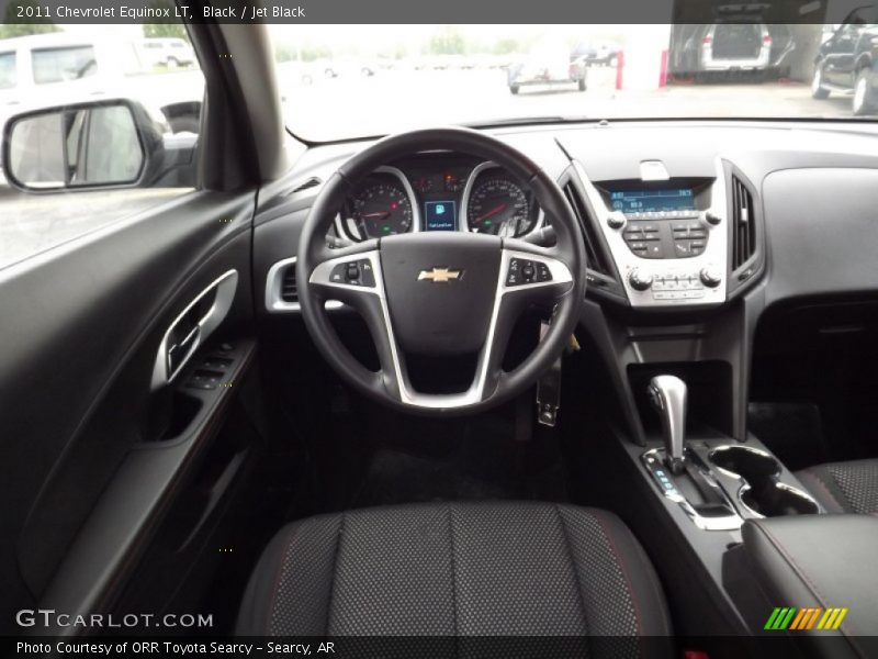 Black / Jet Black 2011 Chevrolet Equinox LT