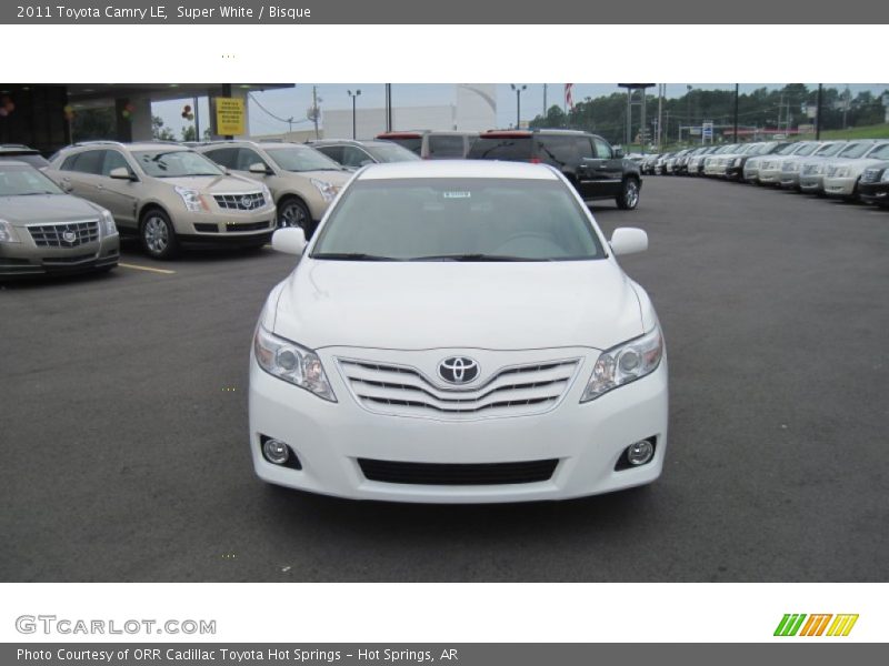 Super White / Bisque 2011 Toyota Camry LE