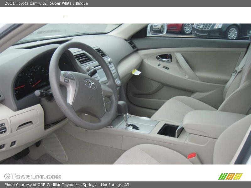 Super White / Bisque 2011 Toyota Camry LE