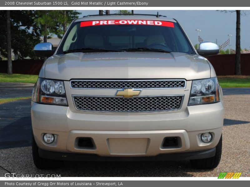 Gold Mist Metallic / Light Cashmere/Ebony 2008 Chevrolet Suburban 1500 LS